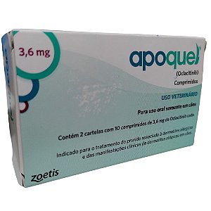 Apoquel 3.6mg 20 comprimidos