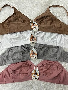 SUTIÃ SUSA /SEM ARO (CORES DIVERSAS) TAM 42