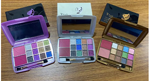 Paleta de Sombras e Blush 4D 12 Cores Sombra e 2 Blush - T&G Tango