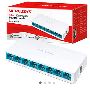 Switch 8-port 10/100 Mercusys