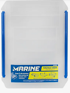 Caixa Para Isca Artificial Ms Com 5 Divisórias - Marine ( 205X155X35MM)