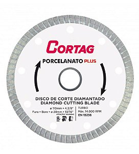Disco Diamantado Cortag Porcelanato Branco  60.863