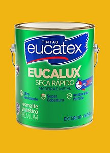 Esmalte Sintético Eucatex Amarelo Brilhante 3.6L