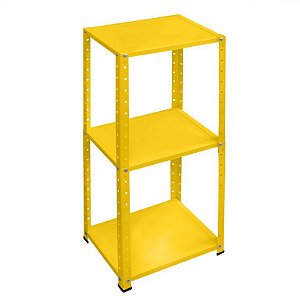 Estante Metalmix Metal Tamanho 90Cm Amarelo