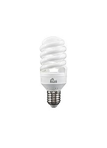 Lâmpada Compacta Kian Espiral 7W X127V (Luz Branca) Base E-17