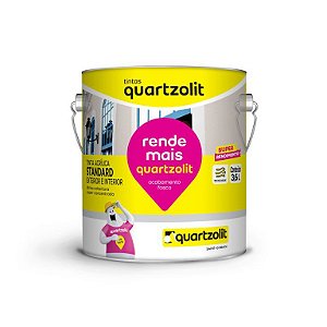 Tinta Latex Acrilico Fosco Quartzolit Rende Mais 3.6L Camurca