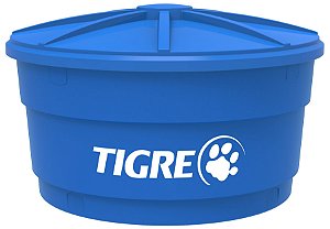 Caixa D'Agua Tigre Pvc 1000L Azul