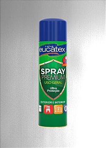 Spray Eucatex Premium Metalizada - Prata