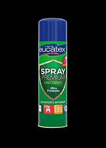Spray Eucatex Alta Temperatura - Preto Fosco
