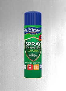Spray Eucatex Premium Metalizada - Cromado