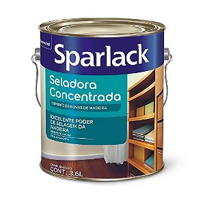 Seladora Madeira Concentrada Sparlack 3,6L