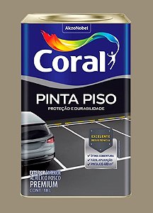 Tinta Acrílico Piso Coral 18L - Concreto