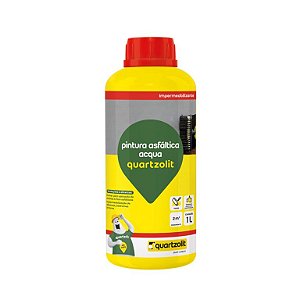 Pintura Asfaltica Quartzolit Acqua 1L