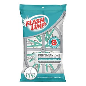 Mini Varal FlashLimp 8 Prendedores Lav9386