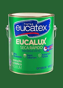 Esmalte Sintético Brilhante Eucatex 3.6L - Verde Folha