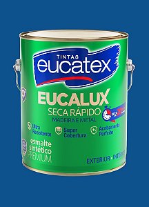 Esmalte Sintético Eucatex Brilhante Azul França 3,6L