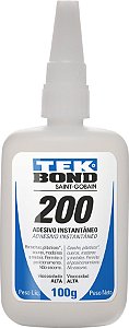 Adesivo Instantâneo TekBond 200 Multiuso 100g