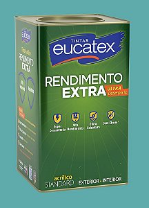 Tinta Eucatex Rende Extra Acrílica Fosco Aruba 18L