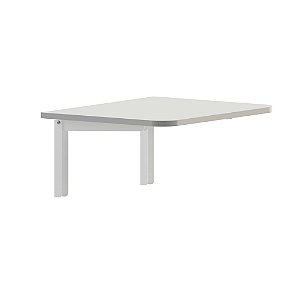 Mesa Dobravel Mdp Multivisao C/ Suporte 50X40Cm Branco