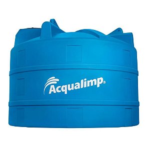 Caixa D'Agua Acqualimp Tanque Azul 16000L