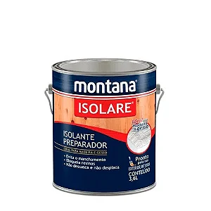 Isolare Isolante Preparador Montana Verniz 3,6L Incolor