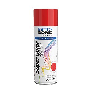 Spray Tek Bond Uso Geral Vermelho
