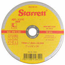 Disco Corte B Starrett Inox 7 Dac180-24