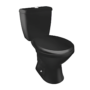 Bacia com Caixa Acoplada Loren Way Preto Lorenzetti BA-43