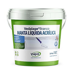 Manta Liquida Acrilica Viapol Vedalage Branco 3.6Kg