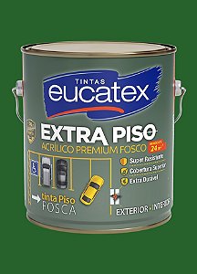 Tinta Acrílica Piso Eucatex Fosco 3.6L - Verde