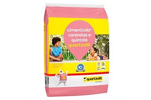 Argamassa Colante Varandas E Quintais Cinza 20kg