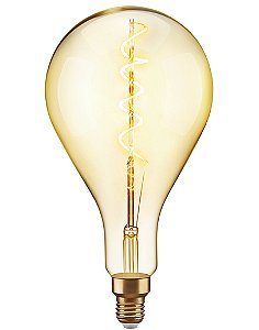 Lâmpada De Filamento Led Elgin Ps160 4W Bivolt (Luz Amarela) 2200K