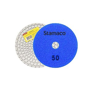 Disco de Lixa Diamantado Stamaco 100mm 50 Azul