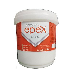 Adesivo Acrílico Epex Branco EP500 embalagem com 1kg