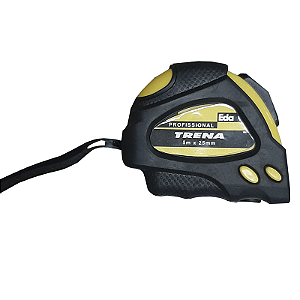 Trena Emborrachada Profissional 5m x 25mm Auto Trava EDA Ref.9JL