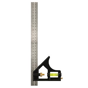 Esquadro Combinado 12 30cm EDA Ref.3HT