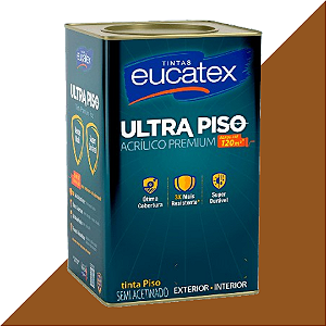Tinta Acrílico Piso Eucatex Semi Acetinado 18L - Castor