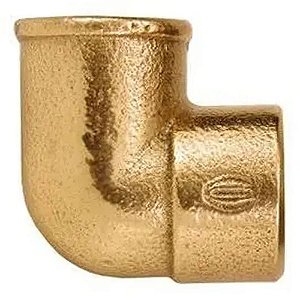 Cotovelo de Bronze Eluma LR-Interno R.10 - 15 mm x 1/2