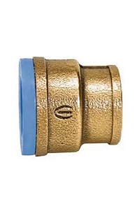 Luva de Bronze Azul Eluma Redução R.513 EP - 25 mm x 1/2