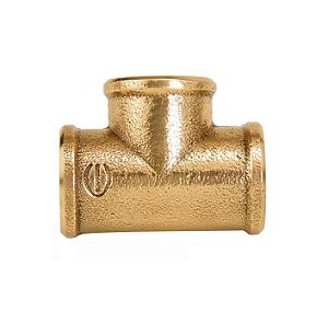 Tê de Bronze Rosca Interna Eluma R.711 - 1.1/4