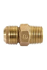 Conector Macho de Bronze Eluma R.304 10 mm x 1/2 Gás