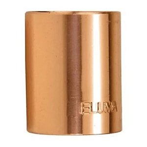 Luva Passante Sem Anel para Solda Eluma R.601 - 79 mm Cobre