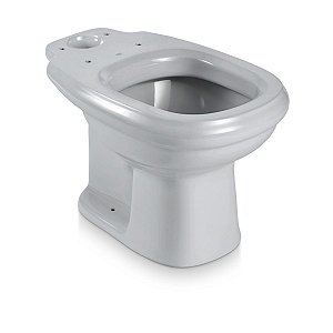 Bacia louça Icasa sem caixa Sabatini Cinza Escuro