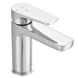 Monocomando para Lavatório de Mesa Celite Noronha Bica Baixa Cromado