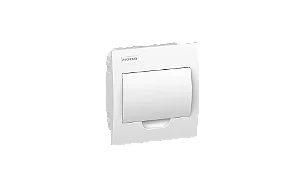 Quadro de Distribuição PVC 24 Disjuntores Branco sem Barramento para Embutir IEC-PB – Soprano