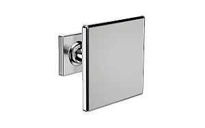 Puxador Nilla 30mm Ponto Quadrado Cromado – Soprano