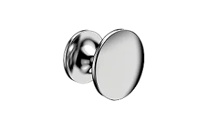 Puxador Vitta 25mm Ponto Redondo Cromado – Soprano