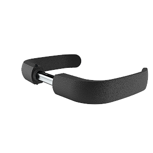 Maçaneta Ícaro Reta 58Mm Preto Fosco - Soprano