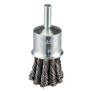 Escova de Aço Tipo Pincel Makita D-73863 – 28mm com Haste 6mm para Furadeira