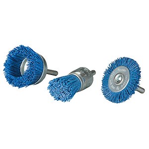 Conjunto de Escovas de Nylon Makita D-70758 – 3 Peças para Furadeira (Grão 240)